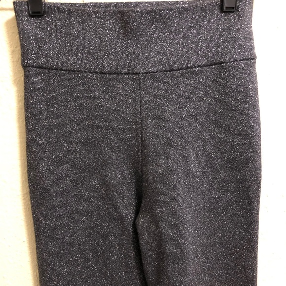 Express Sparkle Stretch Gray High Waist leggings S - Picture 2 of 9